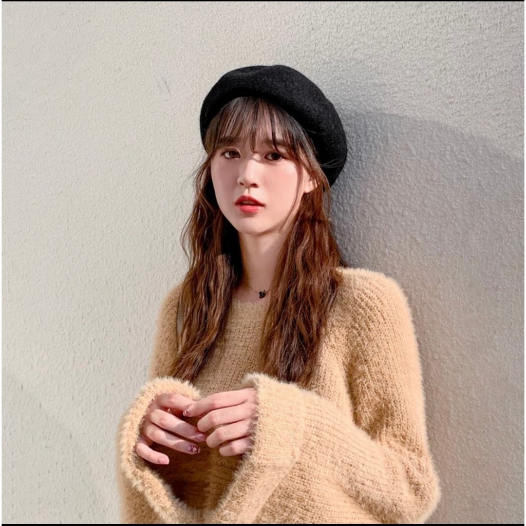 Mũ NỒI DẠ beanies unisex nam nữ mùa đông phungvyshop- Nón Họa Sĩ DẠ