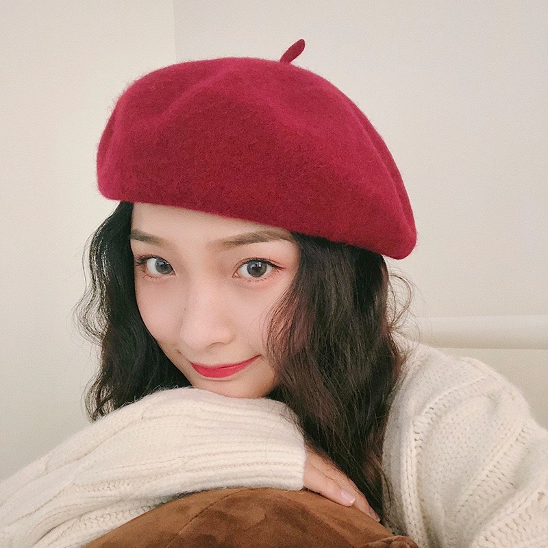 Mũ NỒI DẠ beanies unisex nam nữ mùa đông phungvyshop- Nón Họa Sĩ DẠ