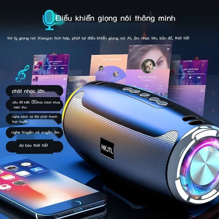 Wireless RGB Bluetooth Speaker