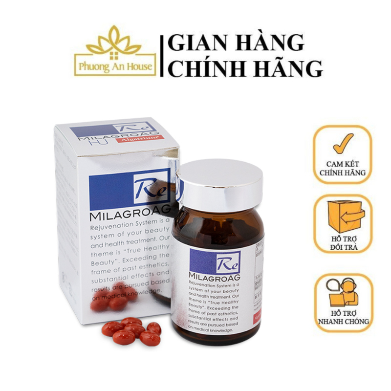 Viên uống thải độc máu Re MilagroAG (hộp 90 viên)