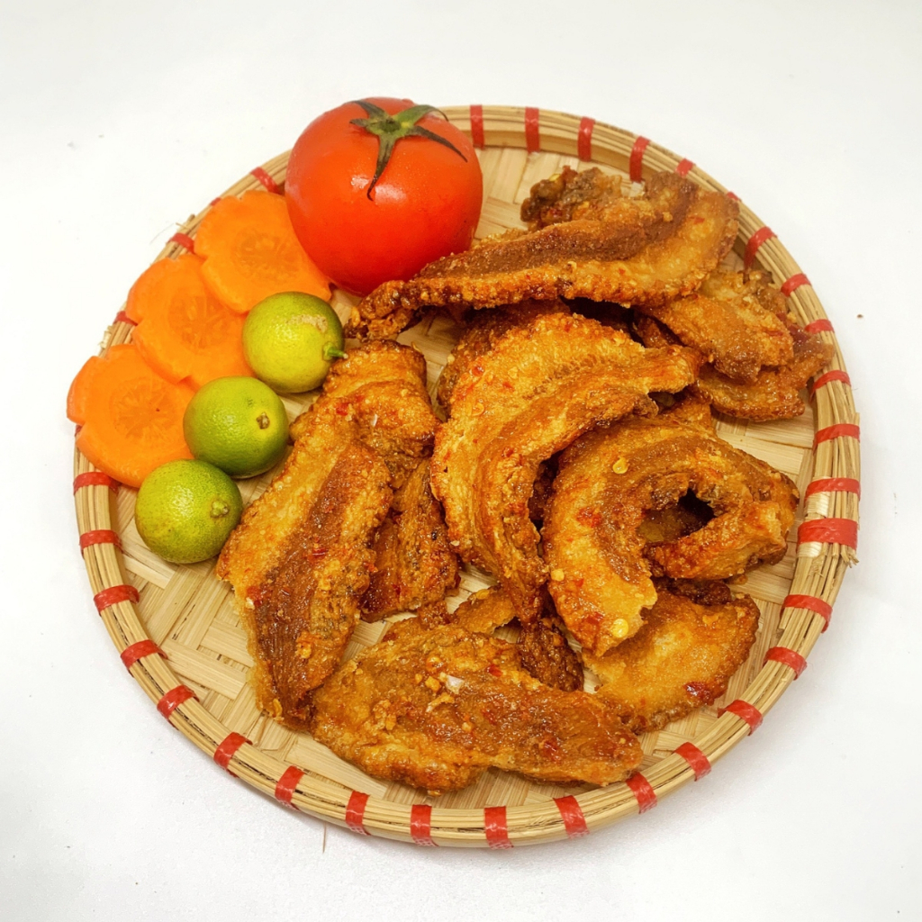 [ Hũ 400Gr ] Ba Rọi Mắm Tỏi KingFood