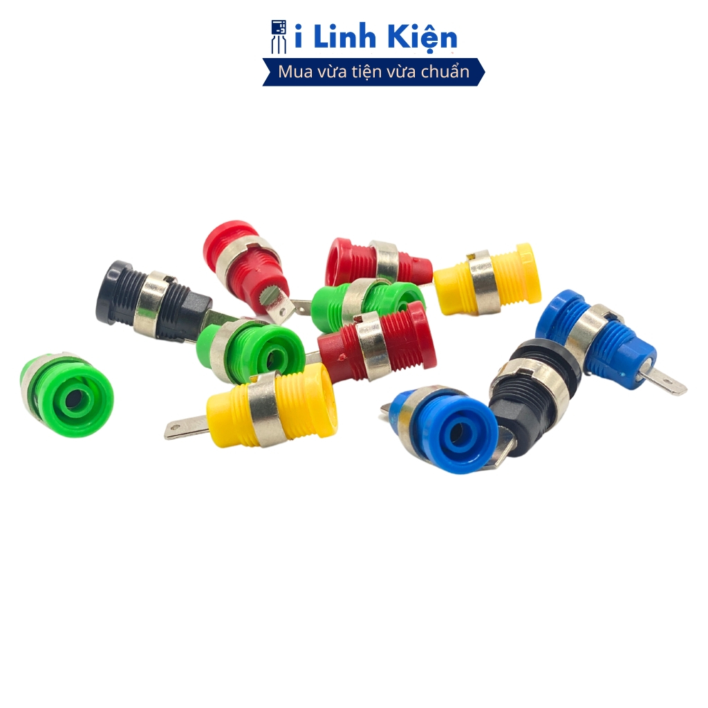 Jack bắp chuối cái 4mm chính hãng chất lượng cao ilinhkien.