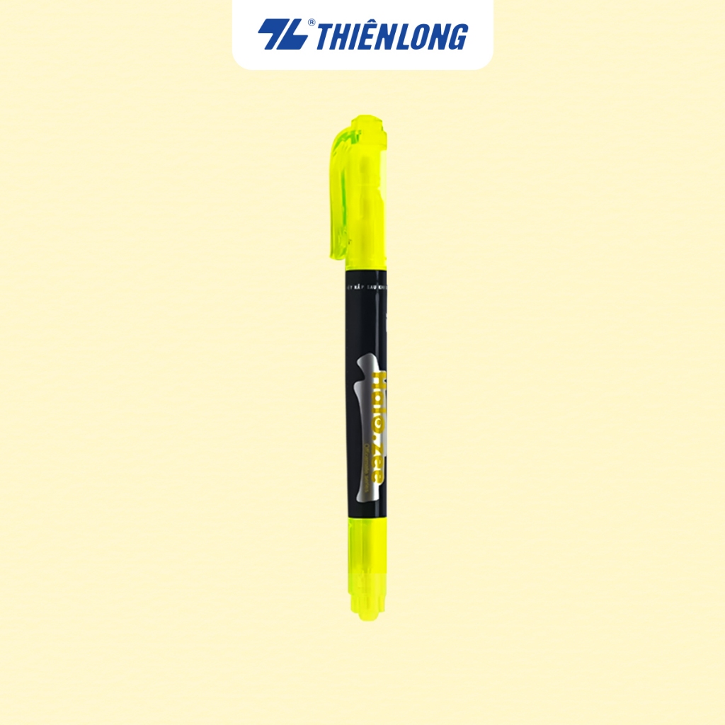 Bút dạ quang Halozee Thiên Long HL-03 - Bút highlight 2 đầu ngòi, màu ...