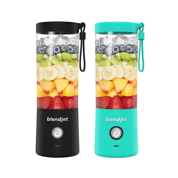 Set 2 máy xay sinh tố cầm tay BlendJet 2 Portable Blender. Shopee