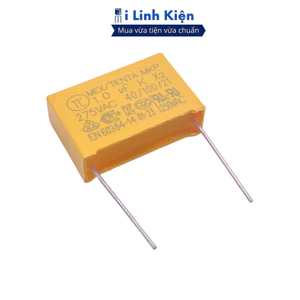 Combo 5 Tụ lọc nguồn AC 275V 1uF chân 22mm chính hãng ilinhkien.