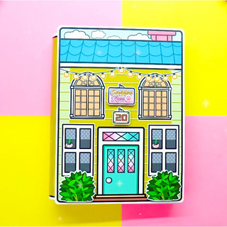 Biệt thự bên bờ biển của Toca Boca - Búp bê giấy
