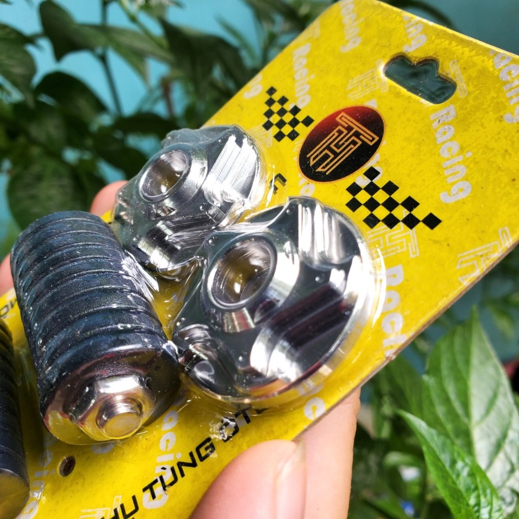 Gù tay lái INOX 304 kiểu ngôi sao mỏng lắp hầu hết các dòng xe máy ...