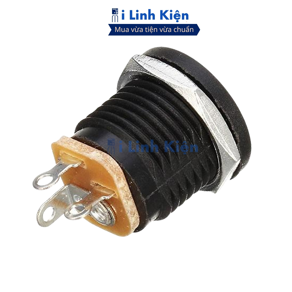 Jack nguồn DC cái tròn 5.5x2.1mm (combo 5 jack) DC-022 chất lượng cao ilinhkien