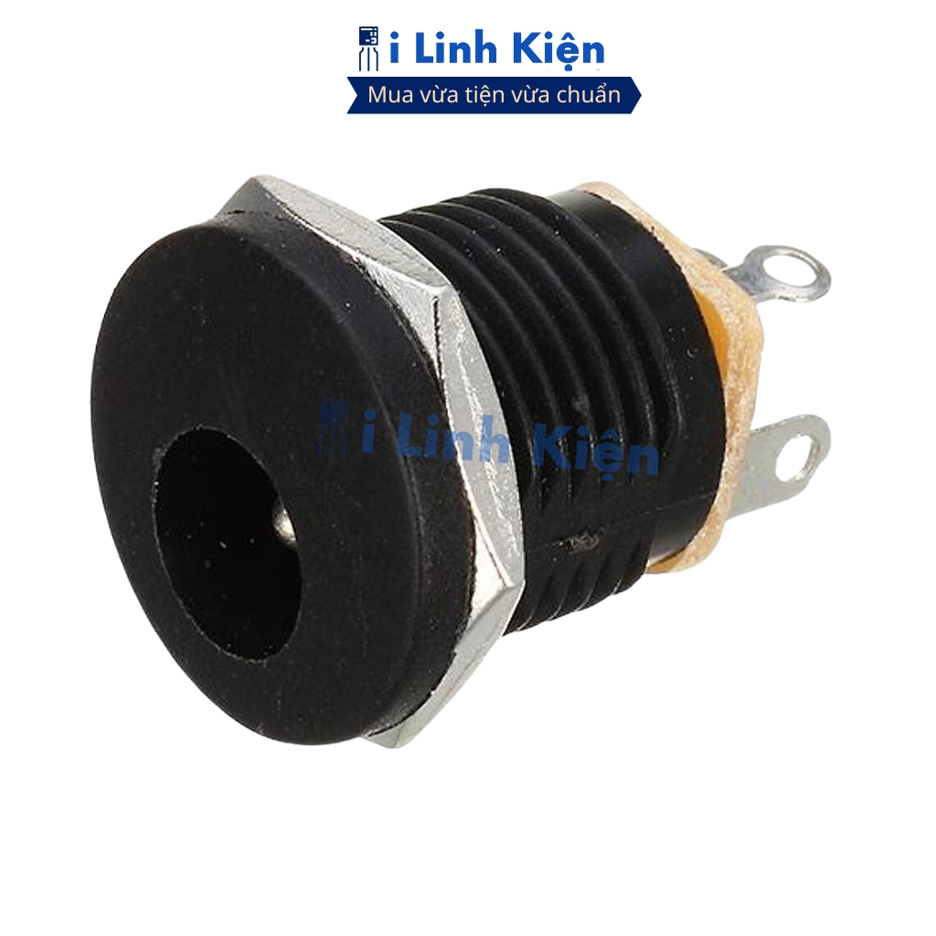 Jack nguồn DC cái tròn 5.5x2.1mm (combo 5 jack) DC-022 chất lượng cao ilinhkien