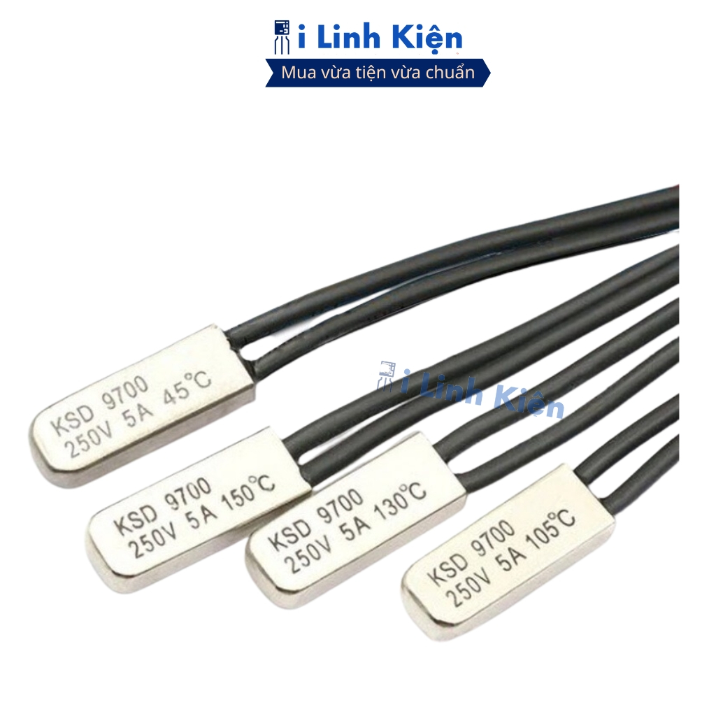 Relay nhiệt KSD9700 85 độ thường đóng 5A 250V chất lượng ilinhkien
