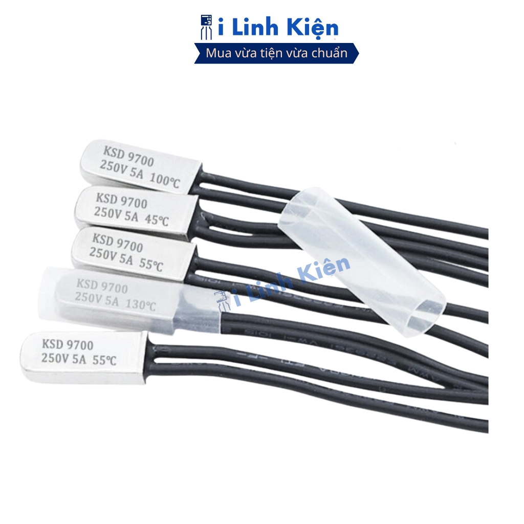 Relay nhiệt KSD9700 85 độ thường đóng 5A 250V chất lượng ilinhkien