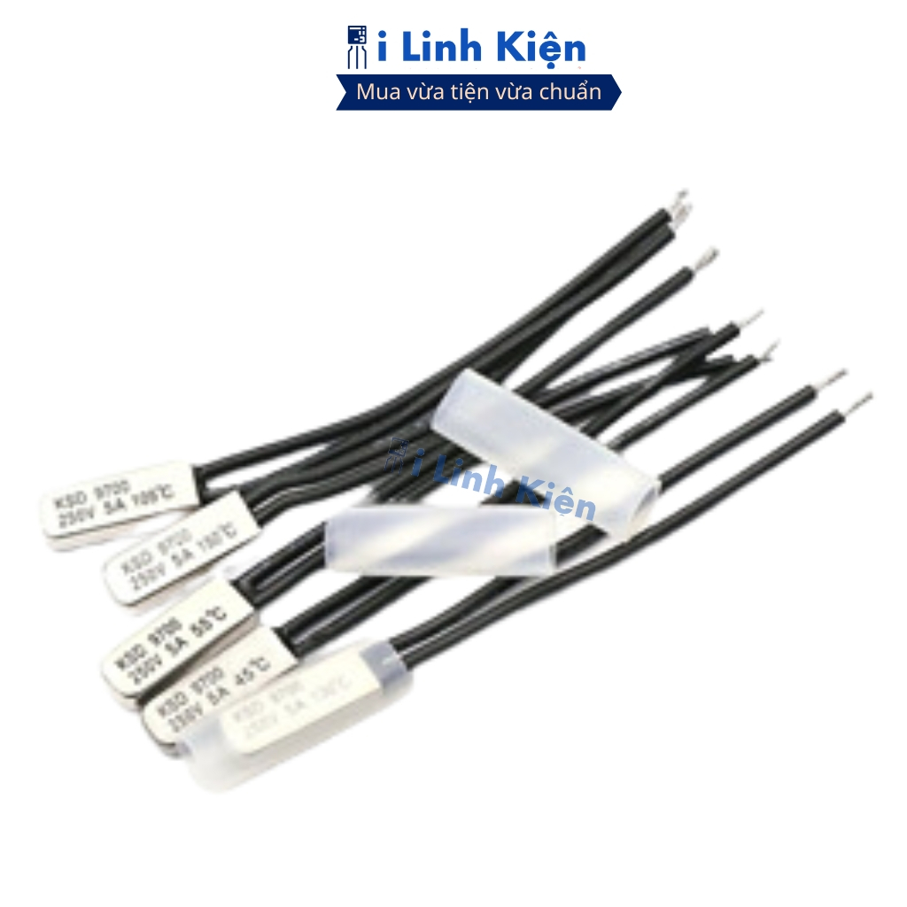 Relay nhiệt KSD9700 85 độ thường đóng 5A 250V chất lượng ilinhkien