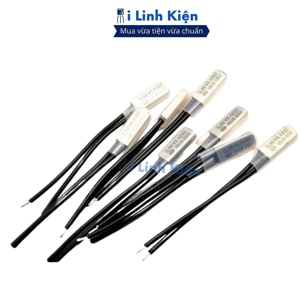 Relay nhiệt KSD9700 85 độ thường đóng 5A 250V chất lượng ilinhkien