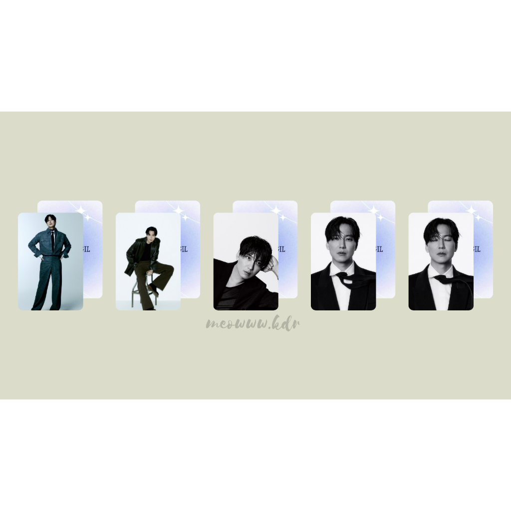 set card bo góc Kim Nam Gil tạp chí