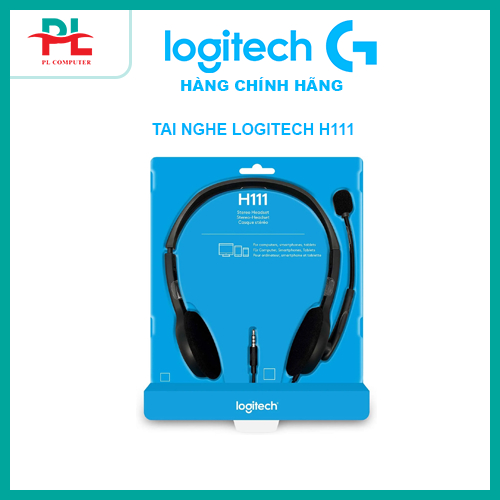 Tai nghe On-ear Logitech H111 - Hàng Chính Hãng | Shopee Việt Nam