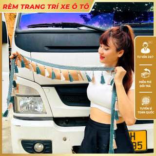 Rèm trang trí xe ô tô nhiều màu sắc đủ kích thước cho các dòng xe