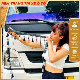 Rèm trang trí xe ô tô nhiều màu sắc đủ kích thước cho các dòng xe
