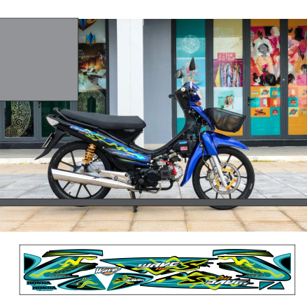tem rời wave đời đầu cao cấp đa dạng màu sắc