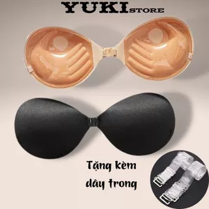 Áo dán ngực cài trước tạo khe miếng dán nâng ngực đệm mút bàn tay 3cm độn ngực gợi cảm bám dính 0127