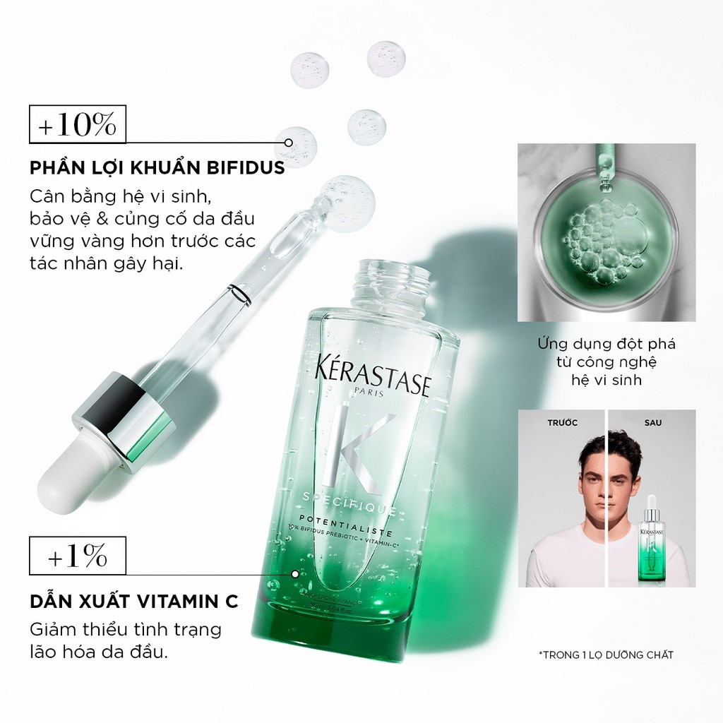 Serum Kerastase Phục Hồi Tóc Và Bảo Vệ Da Đầu Specifique Potentialiste  Universal Defense 90ml