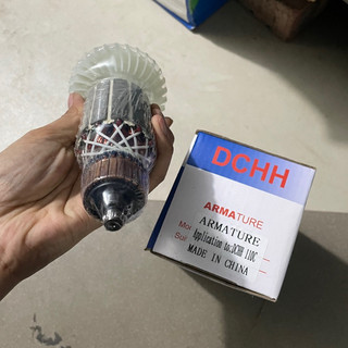 Rotor máy cắt gạch Jason - Hanke GSD 110C thân 44 dài 174mm dây đồng