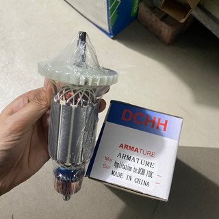 Rotor máy cắt gạch Jason - Hanke GSD 110C thân 44 dài 174mm dây đồng
