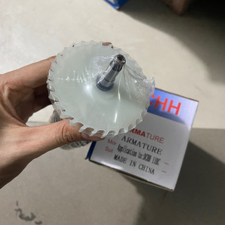 Rotor máy cắt gạch Jason - Hanke GSD 110C thân 44 dài 174mm dây đồng