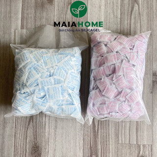 25 gói hút ẩm silicagel, gói hút ẩm cho giày dép, thực phẩm, chống ẩm mốc (Loại 1gr/túi)