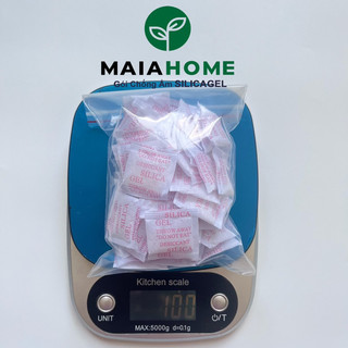 25 gói hút ẩm silicagel, gói hút ẩm cho giày dép, thực phẩm, chống ẩm mốc (Loại 1gr/túi)