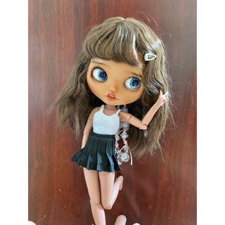 Set áo dây kèm váy hoặc quần jean dài size blythe,ob24,