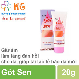 Kem gót sen hồng Bôi nứt gót chân Nứt nẻ da chân tay nẻ mặt Giúp giữ ẩm làm tăng đàn hồi cho da tái tạo da Hộp 20g
