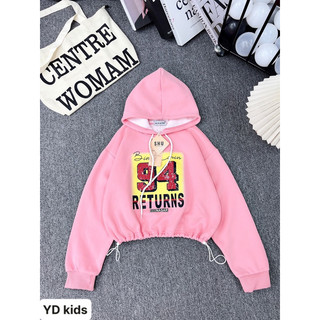 20-31kg áo có mũ số 94 chất nỉ hai da siêu đẹp, áo hoodie cho bé gái, áo có mũ cho bé gái