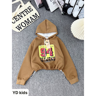 20-31kg áo có mũ số 94 chất nỉ hai da siêu đẹp, áo hoodie cho bé gái, áo có mũ cho bé gái