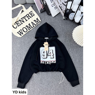 20-31kg áo có mũ số 94 chất nỉ hai da siêu đẹp, áo hoodie cho bé gái, áo có mũ cho bé gái
