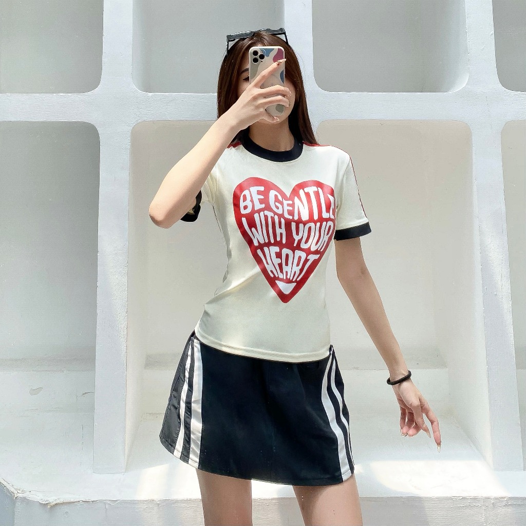 ÁO THUN BODY FFCLUB YOUR HEART MIX 1
