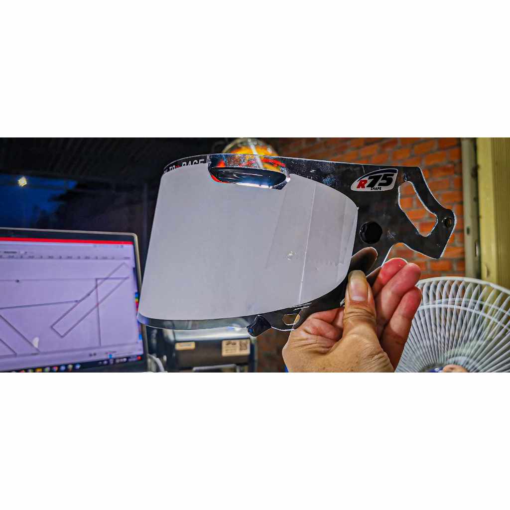 PPF cách nhiệt dán kính proshade ARAI.  r7x.. vv.. mũ bảo hiểm .. .PPF dán bảo vệ mặt đồng hồ xe