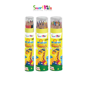 Bút chì màu Smartkids Gira 12/18/24 màu dành cho bé 6 tuổi - 12 tuổi