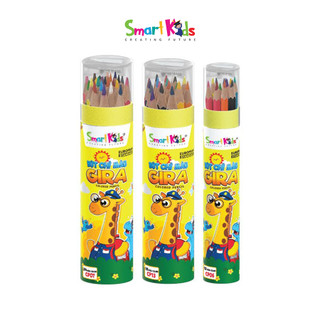 Bút chì màu Smartkids Gira 12/18/24 màu dành cho bé 6 tuổi - 12 tuổi