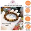 Vòng trầm hương INDO tròn đơn mix Charm trúc trụ mix và:ng 18 ka, Đẹp, Xịn và Phong cách.