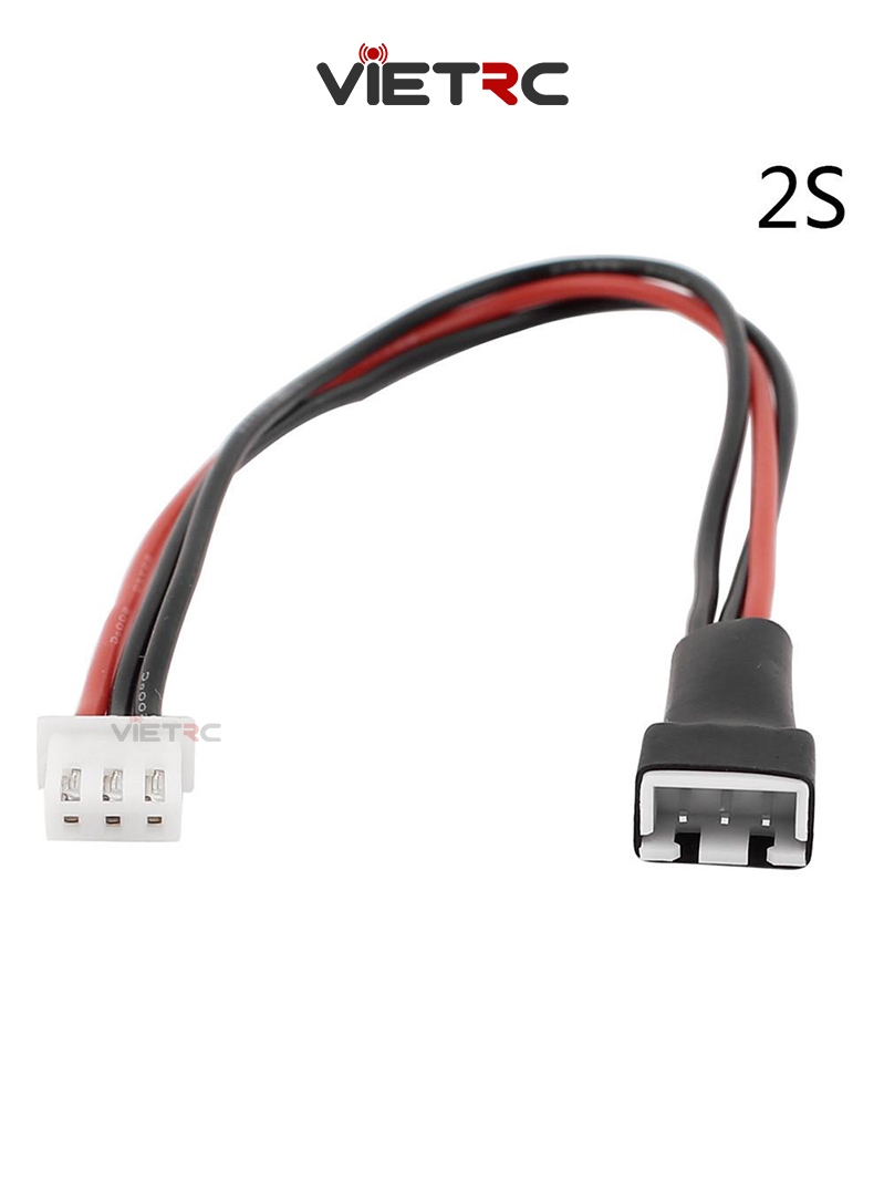 Jack sạc pin (jack balance) 2S/3S/4S/6S 2 đầu đực cái cho pin tàu, xe ...