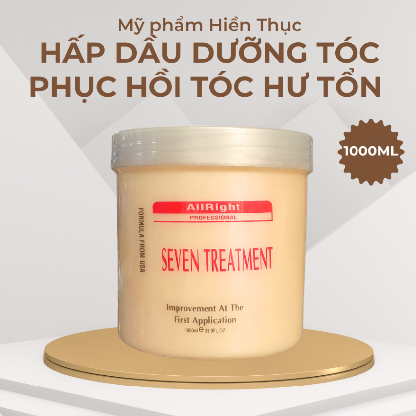 Dầu hấp dưỡng tóc SEVEN TREATMENT phục hồi tóc hư 1000ml