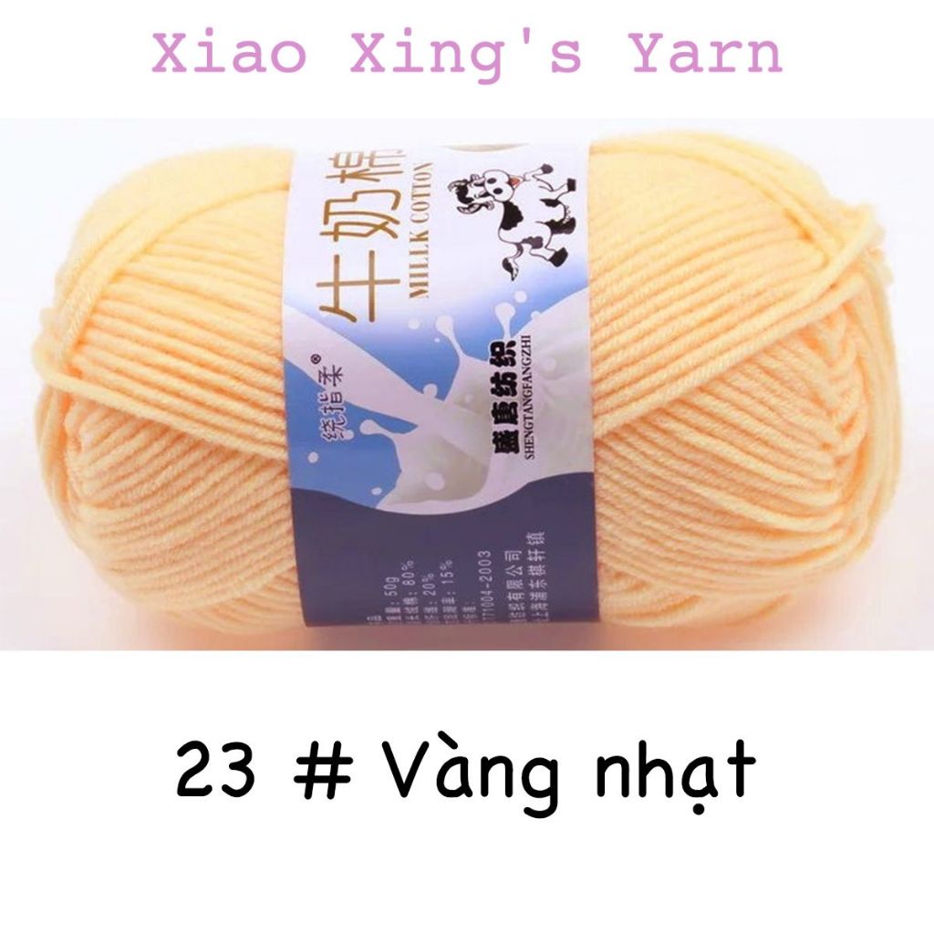 23 # Vàng nhạt