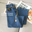 FREESHIP QUẦN ỐNG RỘNG XANH HOẠ TIẾT SIÊU CHẤT QCCC