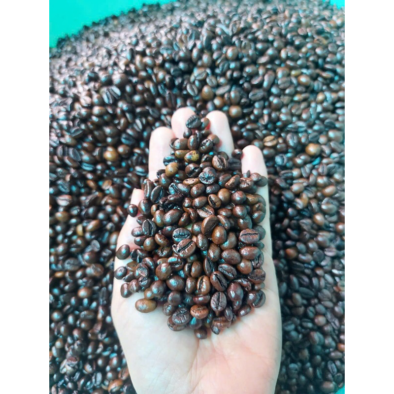 1kg Cà phê BỘT nguyên chất 100% robusta (rang bơ )