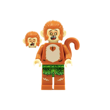 Lego UNIK BRICK LEGO Monkie Kid Baby Monkey King - Nhân Vật LEGO Monkie Kid Vua Khỉ Baby chính hãng (như hình)