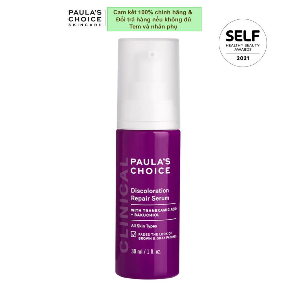 Tinh chất mờ thâm nám Clinical Discoloration Repair Serum Paula's