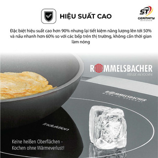 Bếp Từ Đôi Rommelsbacher CT 3420/IN Made In Germany, 2 vùng nấu cao cấp GermanySnT HCM 40008