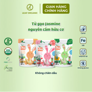 Bánh gạo ăn dặm hữu cơ Nobi Nobi 15g (cho bé từ 8 tháng)