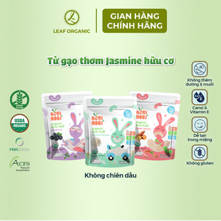 Bánh gạo ăn dặm hữu cơ Nobi Nobi 40g (cho bé từ 6 tháng)