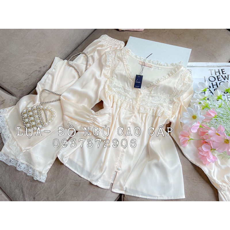SET LỤA TIỂU THƯ HÀNG CAO CẤP LILY - NOIYLUA | Shopee Việt Nam